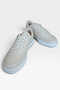 Daily Light Sole Lace-Up Zippered Women's Sneaker Shoes Beige - 5