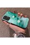 Samsung Galaxy A52S Compatible Silicone Edge Hard Back Case Couple Phone Case with Floral Pattern - 2