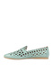 Green Light Leather Women's Flat Shoes - 4