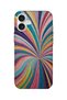 iPhone 17 Compatible Printed Transparent Phone Case |   Collection: Colorwave Flux