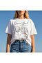 Summer Season Themed 100% Cotton Combed Cotton Trendy White Unisex T-Shirt - 2