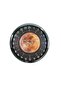 Chrome Planet 24-Hour Display Wall Clock Lwlhm-Ytrs345 - 3