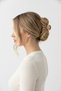 Modern Wavy Design Beige Color Hair Clip Stylish Claw Clip for Women - 3