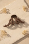 Modern Wavy Design Matte Brown Hair Clip Claw Clip for Women - 5
