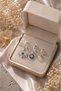 Nazar Eye 3-Piece Combination Hoop Earring Set (Silver Color) - 3
