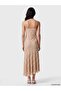 Lcw Vision White Asymmetrical Cut Women's U-Neck Lace Dress - 4
