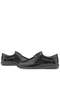 Leather Diabetic Black Lace-Up Anatomical Large Size Men's Shoes - 8