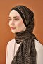 Riva Shawl Tencel Boston Fern Dark Mink - 5