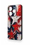 Tecno Spark 10 Pro Compatible Star Flag Patterned Silicone Case - 4