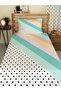 Modern Patterned Baby and Child Printed Single Pique Set 160X220 Colorful
