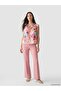 Lcw Studio Pink Tie-Neck Floral Blouse - 2