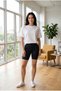 Women's White Color Summer Favorite Comfortable Fit Oversize T-Shirt