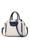 Women's Versatile Contrast Color Crossbody Bag, Ladies Large Capacity Shoulder Bag Handbag Tote Bags Clutch Bag