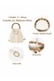 Women Beach Bag, Straw Woven Shoulder Bag, Tote Bag, Crossbody Bucket Handbags, Natural Chic Summer Handmade Hobo Purse Bamboo Handle, Women Vacation Tote Handbags - 3