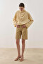 Flowy Tencel Blouse Yellow - 5