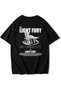 Unisex Oversized T-Shirt How to Train Your Dragon Printed Black / White
