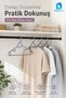 Classy Clothes Hanger 4-Piece Plastic Clothes Hanger In-Cabinet Wardrobe Organizer 38X19 cm - 3