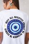 Unisex Oversized T-Shirt with the Nazar Print, Loose Fit Oversized - 2