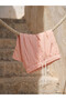 Nevavm Short Length Striped Men's Swim Shorts with Difference