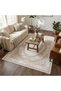 Galeria Lux Classic Rug Beige White 160x230cm Living Room Carpet Traditional - 4