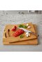 2-Piece Bamboo Cutting Board Set, Bamboo Cutting Board, Bamboo Meat Board |   Practical and Durable 2 Sizes Available - 3