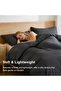 Duvet Cover Double Size 100% Viscose Bamboo, 3 PCS Cooling Silky Soft Bedding - 2