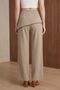 My Fashion High Waist Wide Leg Crepe Trousers - 6