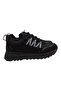 Tempo Unisex Flexible Comfortable Comfortable Fit Poly Sole Lace-Up Shoes Black - 4