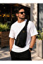 Multi-Compartment Waterproof Daily Use Cross Shoulder and Backpack Bag with USB Port, Black