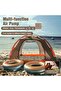 Double Inflatable Mattress with Built-In Pump, Portable Air Mattress for Home/Outdoor/Camping - 7
