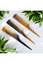 Skt-139 Natural Beef Horn Crepe Skewer Bone Comb 18 cm Antistatic - 5