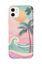 iPhone 11 Compatible Printed Transparent Phone Case |   Collection: Summer Beach Tropical