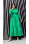 Shirt Collar Long Dress