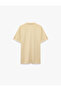 Regular Fit Cotton Pique Fabric Short Sleeve Buttoned Polo Collar T-Shirt - 4