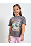 Girls Graphic Print T-Shirt and Flared Leggings Set - 3