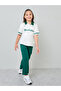 Girls Text Print Short Sleeve Polo T-Shirt - 2