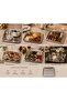 Stainless Steel Silver 6-Piece Square Presentation Tray, Multipurpose Serving Plate - 2