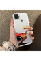 Oppo A15/A15S Compatible Hard Acrylic Back Silicone Edge Lens Protection Case - 2