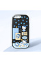 Black Silicone Case with Shock-Absorbing Camera Protections Compatible with iPhone 7 Plus/8 Plus