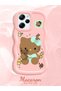 Poco X5 Pro 5g Compatible Case Camera Protector Pink Silicone Couple Phone Case Kitty Pattern - 2