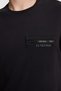 Men's Black Comfort Fit Crew Neck T-Shirt 50326949-Vr046 - 6