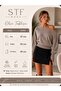 Women's Popular Asymmetrical Boat Neck Knitwear Sweater Mink - 6