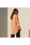 Tencel Longline Shirt with Chest Pocket - 4
