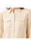 Regular Fit Lyocell Denim Shirt with Pockets - 5
