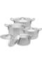 Aluminium Cooking Pot with Lid |26cm | Silver - 5