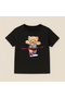 Teddy Bear Printed Crew Neck Cotton Short Sleeve Kids & Youth T-Shirt