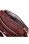 Women's Multi-Compartment Medium Size Cross Shoulder Bag Claret Red Victoria - 5