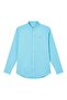 Men’s Cotton Slim Oxford Shirt with Embroidery - 3