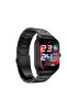 Smart Vivid Bluetooth Smartwatch – 1.97” Super AMOLED Display, Adaptive Display, Black Metal Strap