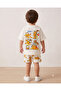 Cute Orange Cat Printed Children's Oversize T-Shirt – Front & Back Printed – Unisex